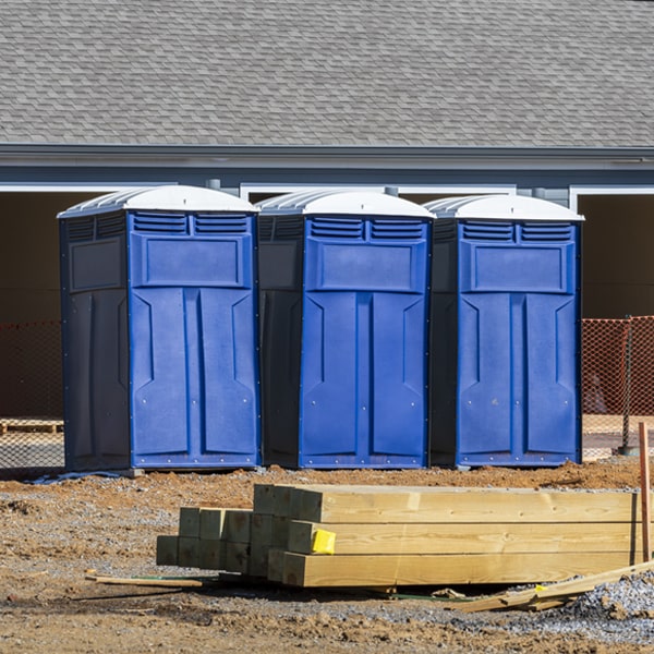 what is the maximum capacity for a single porta potty in Utica Nebraska